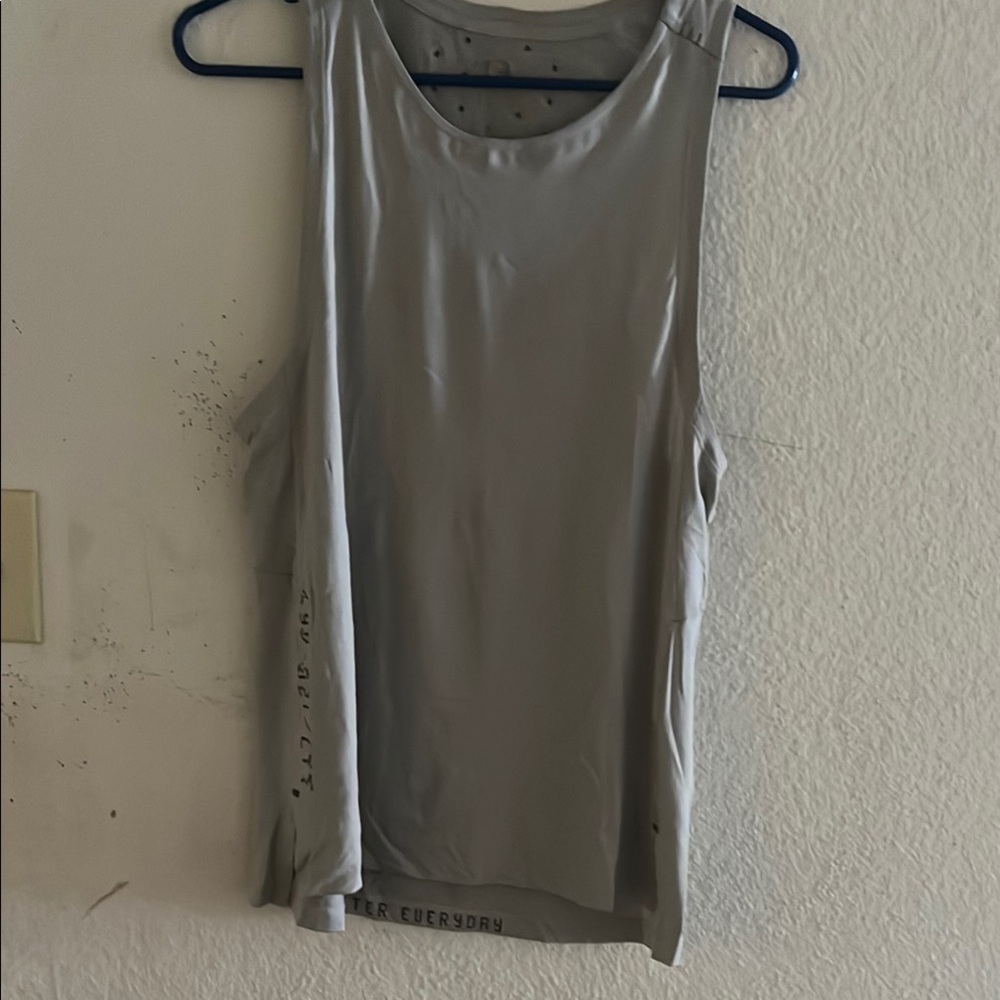 Gray Sleeveless Women's Top